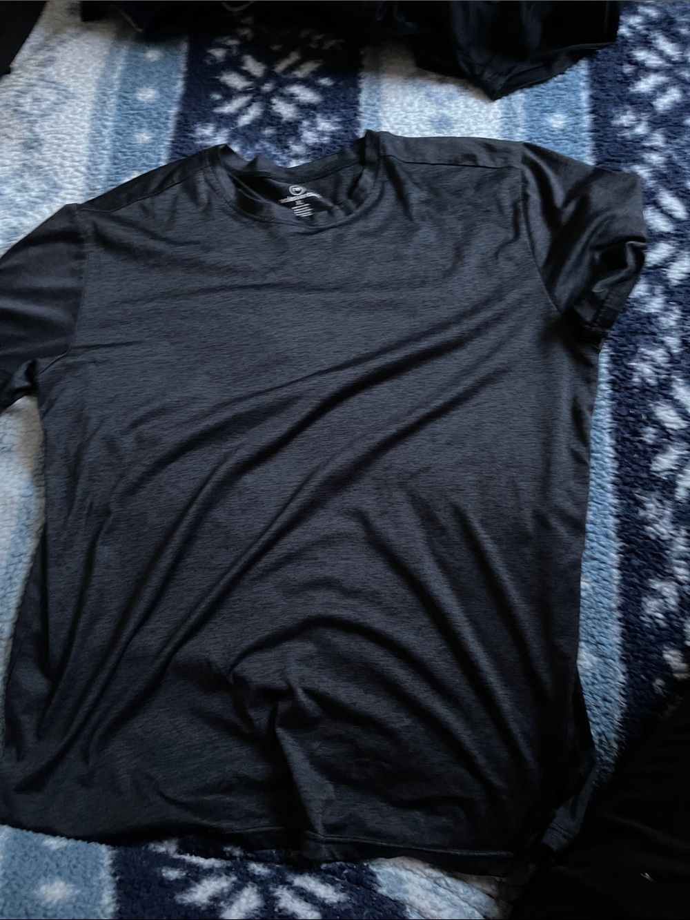 Essentials Black Short Sleeve Crew Neck Tee